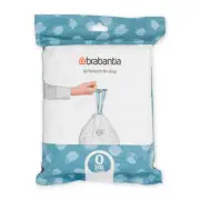 Brabantia Waste Bin Liners Bags Thick Plastic Trash Bags CODE O (30L) 40 Bags
