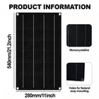 Solar Panel Kit with high-Power Solar Panel for RV Marine Off-Grid SystemsGy