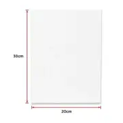 5 pack of 20x30cm Artist Blank Stretched Canvas Canvases Art Large White Range O