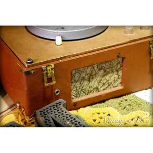 美國古董SONOCRAFT盒裝黑膠唱片播放機 [PHONO-0016]