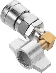 Pressure Washer Quick Connect Fittings Durable Air Exhaust Fitting for Efficient Dust Blow Compact Elbow Design for Truck Cleaning Needs Quick Release Connector for Seamless Air