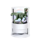3D Hologram Projector Fan With Built-in Bluetooth Speaker 360° Viewing Angle Cylindrica Screen Advertising Display Machi
