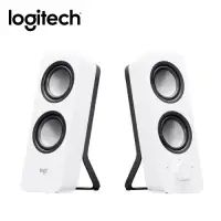 在飛比找Yahoo奇摩購物中心優惠-羅技 logitech Z200多媒體音箱-白色