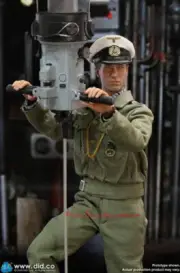 Did 1/6 D80148+E60058 Wwii German U-Boat Commander Lehmann Periscope Diorama New