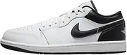 [Nike] Air Jordan 1 Low Men's Shoes (553558-132,White/Black-White) Size 13