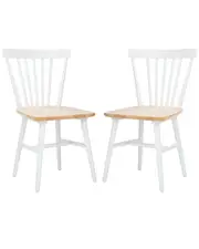 Safavieh Set of 2 Winona Spindle Dining Chairs