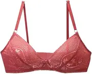 [Generic] Women's Ultrathin Underwire Bra Comfortable and Breathable Lace Bra