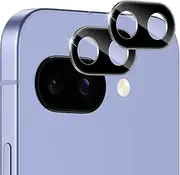 Camera Protection for Tempered Glass Camera Screen Protector for Google Pixel 9A, Pack of 2, Anti-Scratch 9H Hardness Lens, Bubble-Free Screen Protector, Tempered Glass Camera Protection