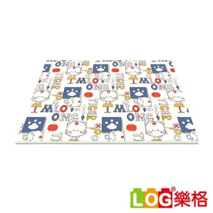 【LOG 樂格】XPE環保無毒爬行地墊2cm -夢幻北極 120x180x厚2cm(爬行墊 地墊 無包邊 120x180x2cm)