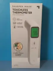 NEW• SHARPER IMAGE Digital TOUCHLESS Smart Forehead THERMOMETER • Free Shipping