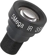 HD Security Lens, 5MP Single Board Lens Optical Length 35mm for HD Security Webcam Camera