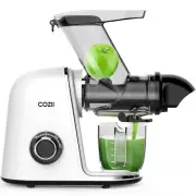 COZII Cold Press JuicerSlow Masticating Juicer Extractor Soft/hard Mode3.6 In...