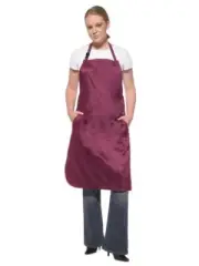 Olivia Garden Charm All Purpose Professional Apron - Burgundy - CR-A2