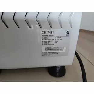 (已售出）二手CHIMEI奇美 26公升旋風電烤箱-簡約白 EV-26B0SK-W