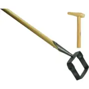 Dewit Gardening Tools Long Handle Oscillating P Grip, Garden Hoe Steel Wood