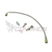 Turbo Oil Feed Line Kit Mitsubishi 4G63T EVO 4 5 6 7 8 9 Precision PTE 5858 6466 (for: Mitsubishi)