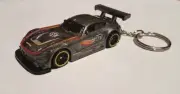 Hotwheels 16 mercedes-AMG GT3 keyring diecast car