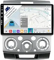 [6+128GB]Keconsing 9" Android 14 Autoradio for Ford Ranger PJ PK/Mazda BT50 2006 2007 2008 2009 2010 2011 Radio Carplay, Wireless Car Play GPS Auto Navi Screen Bluetooth Navigation Stereo Touchscreen