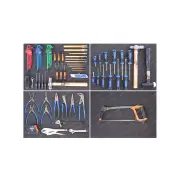 SP Tools 107Pcs Tool Kit Tools Only Include Screwdriver Hex Keys Pliers Wrench
