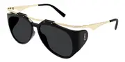Saint Laurent SL M137/F AMELIA Asian Fit 001 Men's Sunglasses Gold Size 55