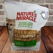 Nature’s Miracle Premium Clumping Dust Free Corn Cob Cat Litter, 3 Sizes ✅