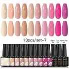 MTSSII 9/13 Bottles UV Gel Nail Polish Soak Off Polish UV Varnish Top Base Salon