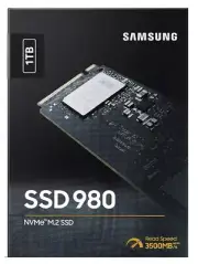 SAMSUNG 980 1TB PCle 3.0x4 NVMe M.2 2280 Internal Solid State Drive