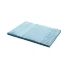 NEW Big Bedding Cool Gel Bamboo Cover Memory Foam Mattress Topper- 8CM 7 Zone