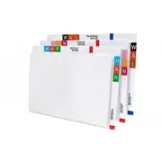 Avery Twin Tab Lateral File Foolscap (White)