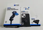 QUAD LOCK KIT APPLE iPHONE 13 MINI MAG Case, Dampener, Fork Stem Mount *EXPRESS*