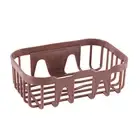Bath Tray Thicken Wall-mounted Convenient to Use Shower Shelf Rectangle
