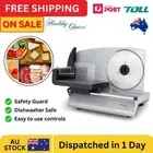 200W Electric Deli Meat Food Slicer Bread Cheese Vegetable Processor Blade AUS
