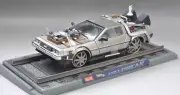 1/18 Sunstar DeLorean DMC-12 Time Machine Back to the Future III Diecast SS2714