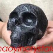 1.21LB Natural unknown Skull quartz Crystal Skull Carved Reiki Healing XK1148
