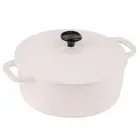 NEW Chasseur Macaron Casserole Antique Cream 24cm