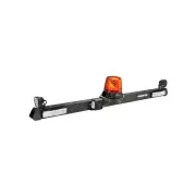 Narva 12V LED Rotating Utility Bar - 1.2m w/ Work Lamps & Squawk Reverse Alarm