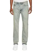 Chitch Stagelight Studded Slim Tapered Skinny Jean - Vintage Blue | Ksubi ++