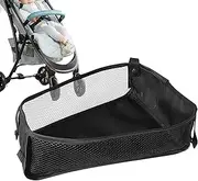 Stroller Storage Bag - Stroller Organizer Basket,Large Capacity Storage Basket, Stroller Storage Attachment, Stroller Bag Storage Organizer