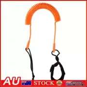 10 Feet Coiled?SUP Leash Stand Up Paddle Board Surfboard Leash (Orange)