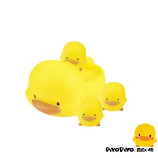 【Piyo Piyo 黃色小鴨】家族水中有聲玩具組(4入)