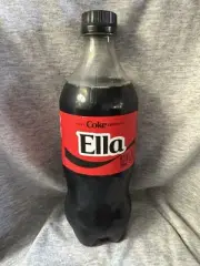 Share a Coke with Ella 2025 Personalized Gift Coca Cola Bottle 20oz Zero