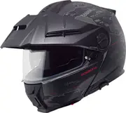 Schuberth E2 Atlas, flip up helmet , color: Matt Black/Dark Grey , size: M (56/57)