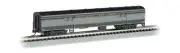 Bachmann 72' Smooth-Side Baggage Car B&O Blue/Gray/Black - N Scale