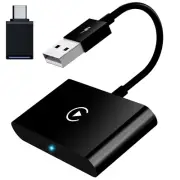 Carplay Wireless Adapter,Wireless CarPlay Adapter/Dongle,Plug & Play 5.8GHz W...