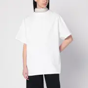 [Maison Margiela] White reversed shirt T-shirt 40 IT White