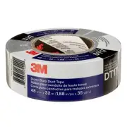 3M Super Duty Duct Tape DT17, Black, 48 mm x 32 m, 17 mil