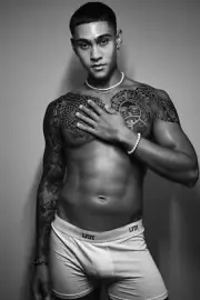 [O368] Handsome Male Cute Model Showing Off Body And Muscled Physique