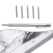 6X Engineers Tungsten Scribe-Tool Pen Scriber Engraver Metal Glass Ceramics-Set