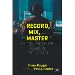 RECORD, MIX, AND MASTER: A BEGINNER’S GUIDE TO AUDIO PRODUCTION