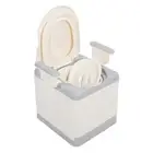 Foldable Bedside Commode Fall Odor Proof Portable Toilet Bedside Commode Cha QUA